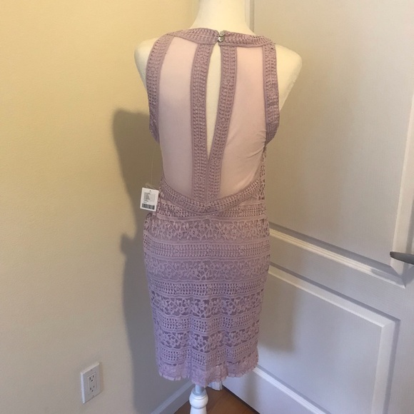 UO Lacey Lavender BodyCon Dress - Picture 8 of 8